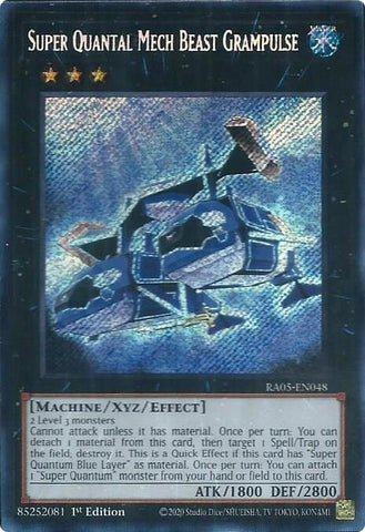 Image for Super Quantal Mech Beast Grampulse (Secret Rare) (RA05-EN048) (RA05) - YuGiOh