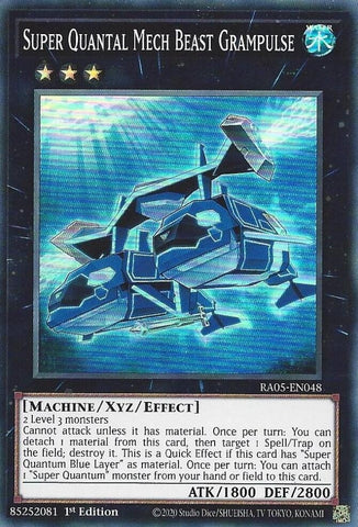 Image for Super Quantal Mech Beast Grampulse (RA05-EN048) (RA05) - YuGiOh