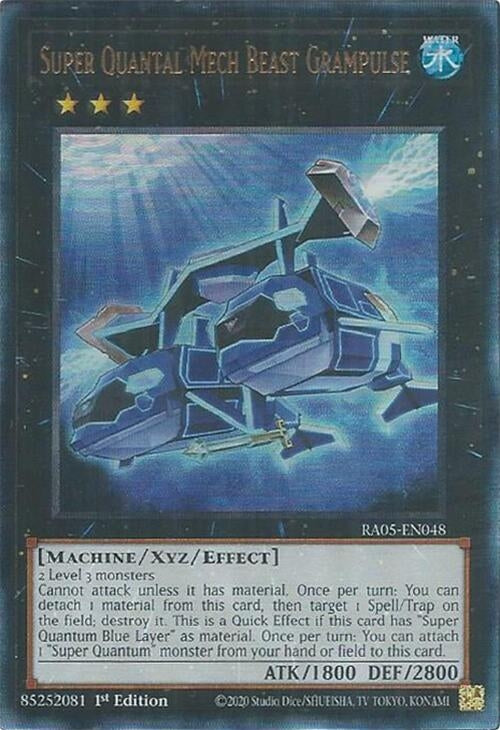 Image for Super Quantal Mech Beast Grampulse (Ultimate Rare) (RA05-EN048) (RA05) - YuGiOh