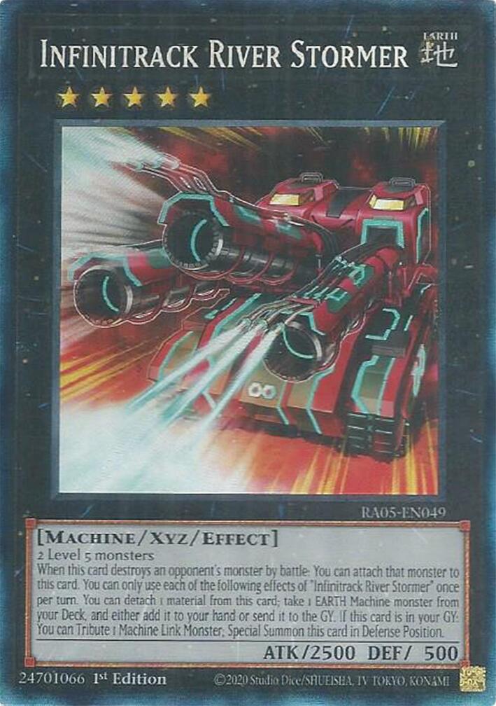 Infinitrack Barrena fluvial (Collector's Rare) [RA05-EN049] Collector's Rare