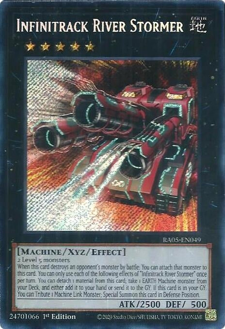 Image for Infinitrack River Stormer (Secret Rare) (RA05-EN049) (RA05) - YuGiOh