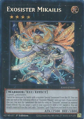 Image for Exosister Mikailis (Secret Rare) (RA05-EN050) (RA05) - YuGiOh