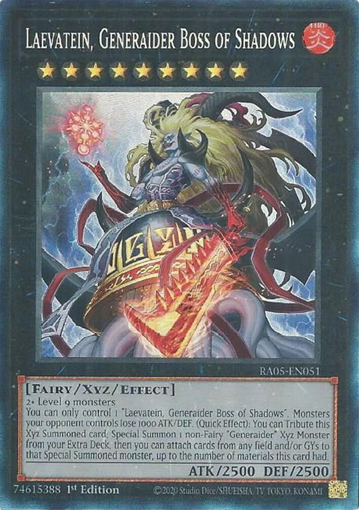 Image for Laevatein, Generaider Boss of Shadows (Collector's Rare) (RA05-EN051) (RA05) - YuGiOh