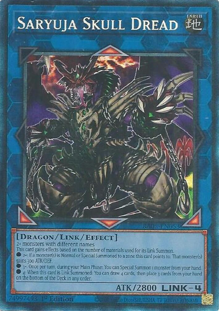 Image for Saryuja Skull Dread (Collector's Rare) (RA05-EN053) (RA05) - YuGiOh