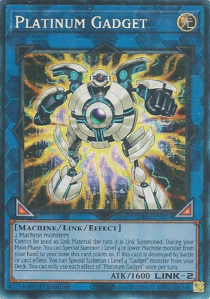 Image for Platinum Gadget (Collector's Rare) (RA05-EN054) (RA05) - YuGiOh