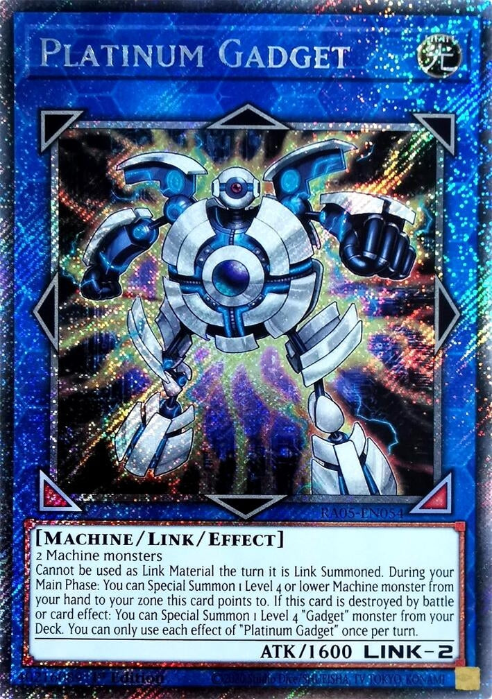 Image for Platinum Gadget (Platinum Secret Rare) (RA05-EN054) (RA05) - YuGiOh
