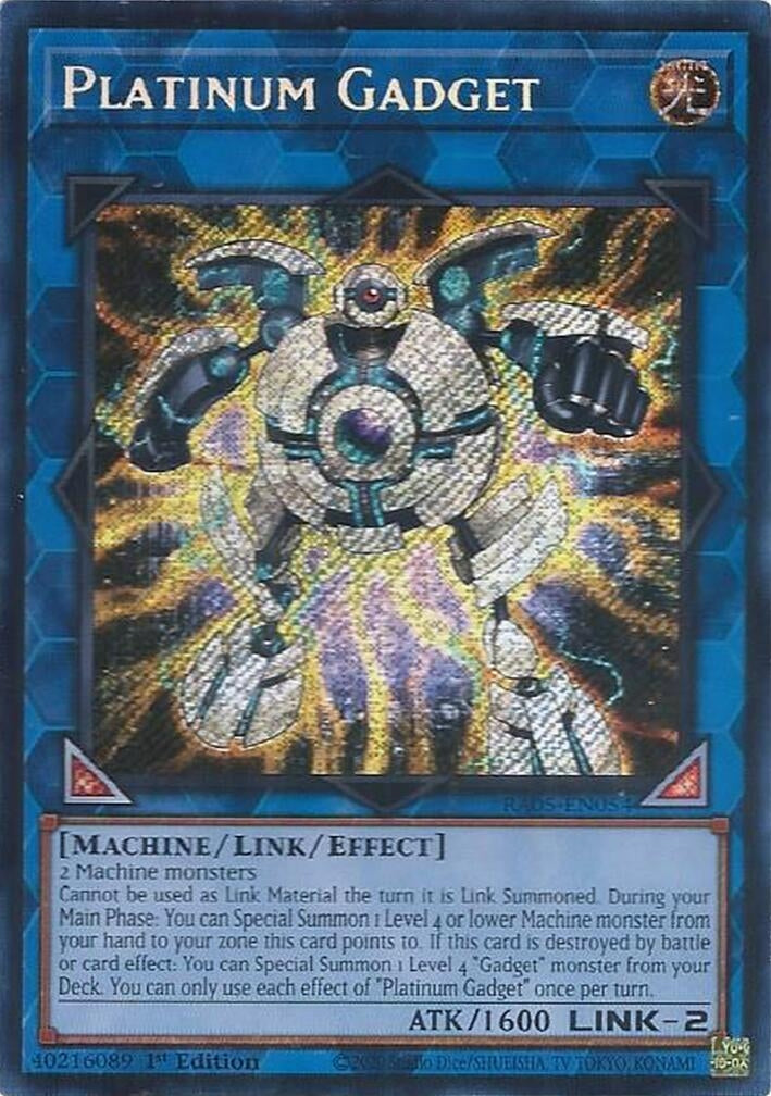 Image for Platinum Gadget (Secret Rare) (RA05-EN054) (RA05) - YuGiOh