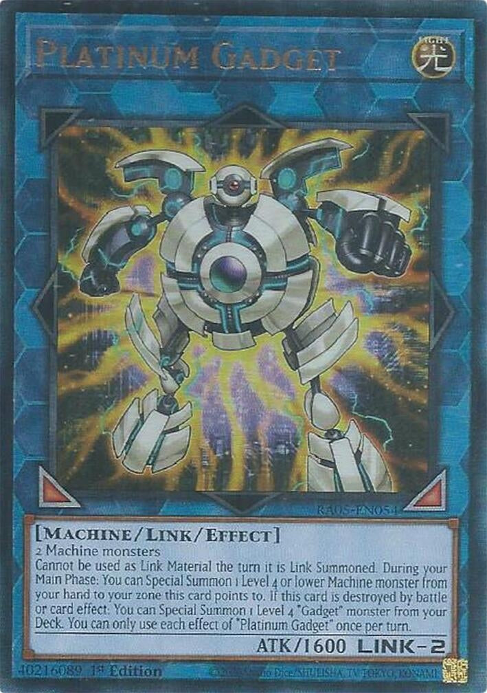 Image for Platinum Gadget (Ultimate Rare) (RA05-EN054) (RA05) - YuGiOh