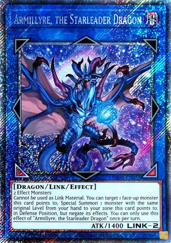 Image for Armillyre, the Starleader Dragon (Platinum Secret Rare) (RA05-EN055) (RA05) - YuGiOh