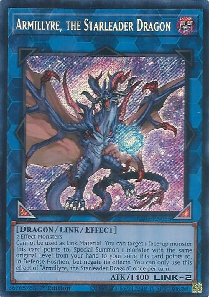 Image for Armillyre, the Starleader Dragon (Secret Rare) (RA05-EN055) (RA05) - YuGiOh