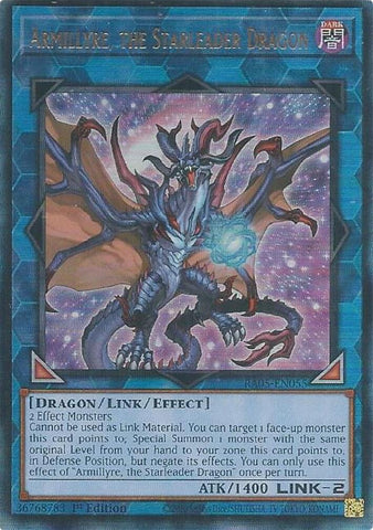 Image for Armillyre, the Starleader Dragon (Ultimate Rare) (RA05-EN055) (RA05) - YuGiOh
