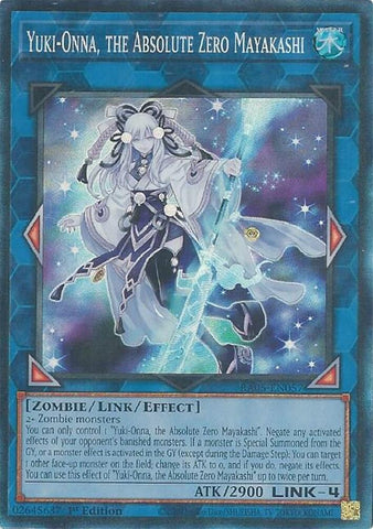 Image for Yuki-Onna, the Absolute Zero Mayakashi (Collector's Rare) (RA05-EN057) (RA05) - YuGiOh