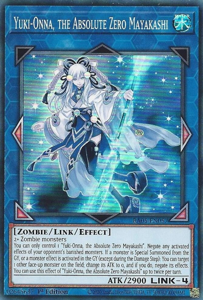 Image for Yuki-Onna, the Absolute Zero Mayakashi (RA05-EN057) (RA05) - YuGiOh