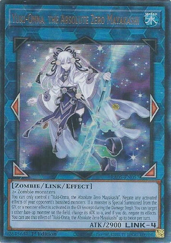 Image for Yuki-Onna, the Absolute Zero Mayakashi (Ultimate Rare) (RA05-EN057) (RA05) - YuGiOh