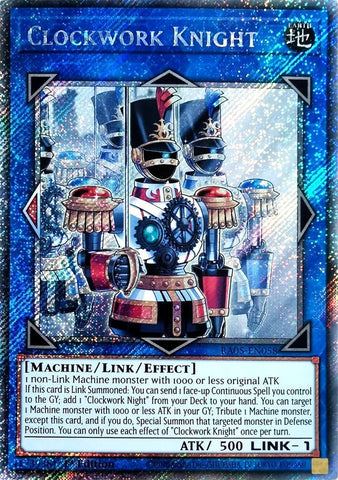 Image for Clockwork Knight (Platinum Secret Rare) (RA05-EN058) (RA05) - YuGiOh