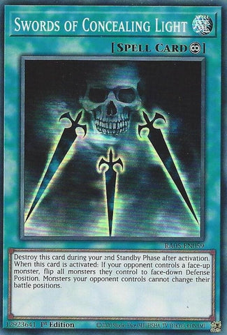 Image for Swords of Concealing Light (RA05-EN059) (RA05) - YuGiOh