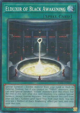 Image for Eldlixir of Black Awakening (Collector's Rare) (RA05-EN065) (RA05) - YuGiOh