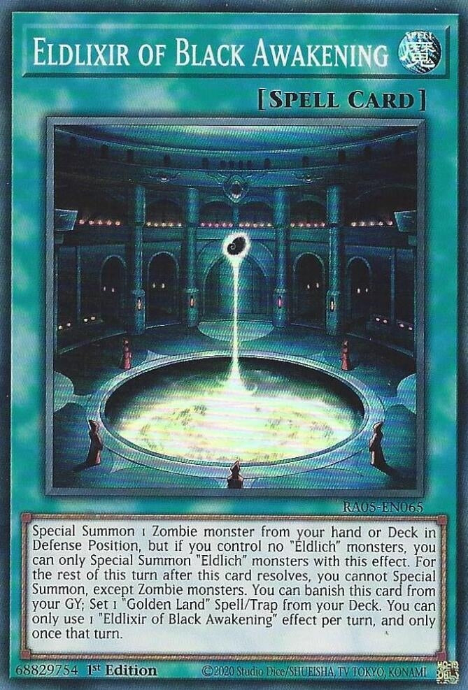 Image for Eldlixir of Black Awakening (RA05-EN065) (RA05) - YuGiOh