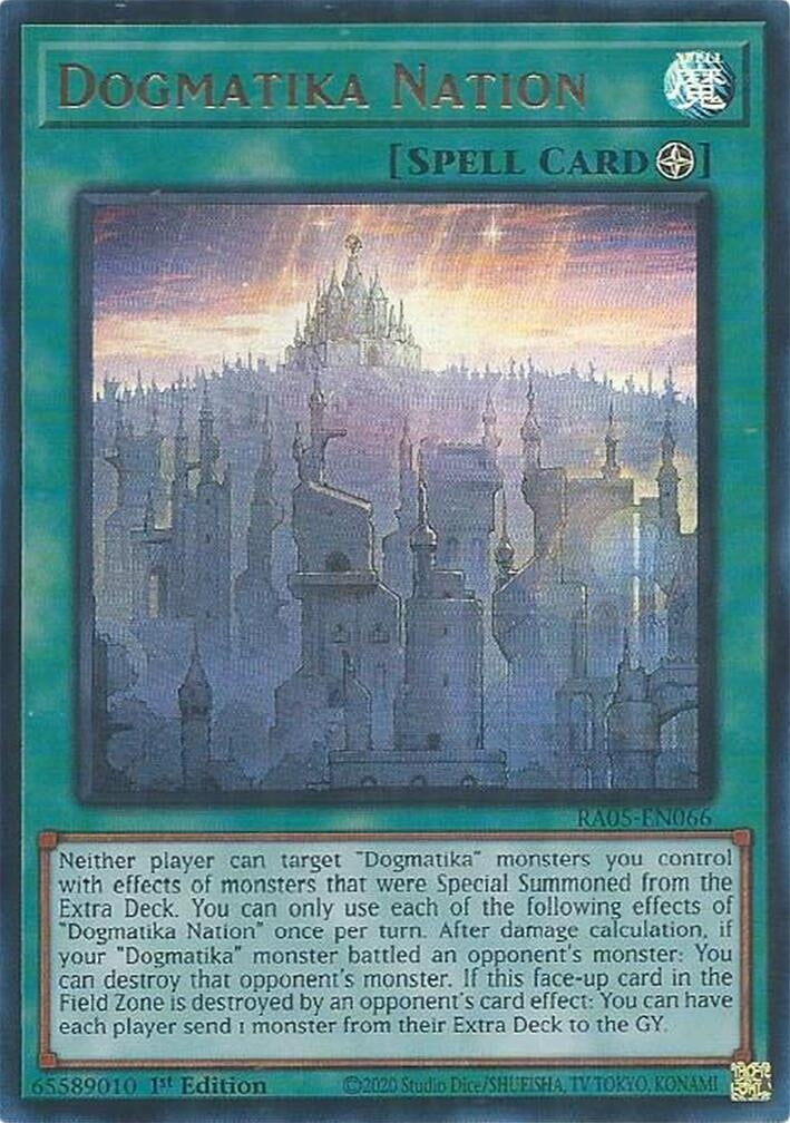 Image for Dogmatika Nation (Ultra Rare) (RA05-EN066) (RA05) - YuGiOh