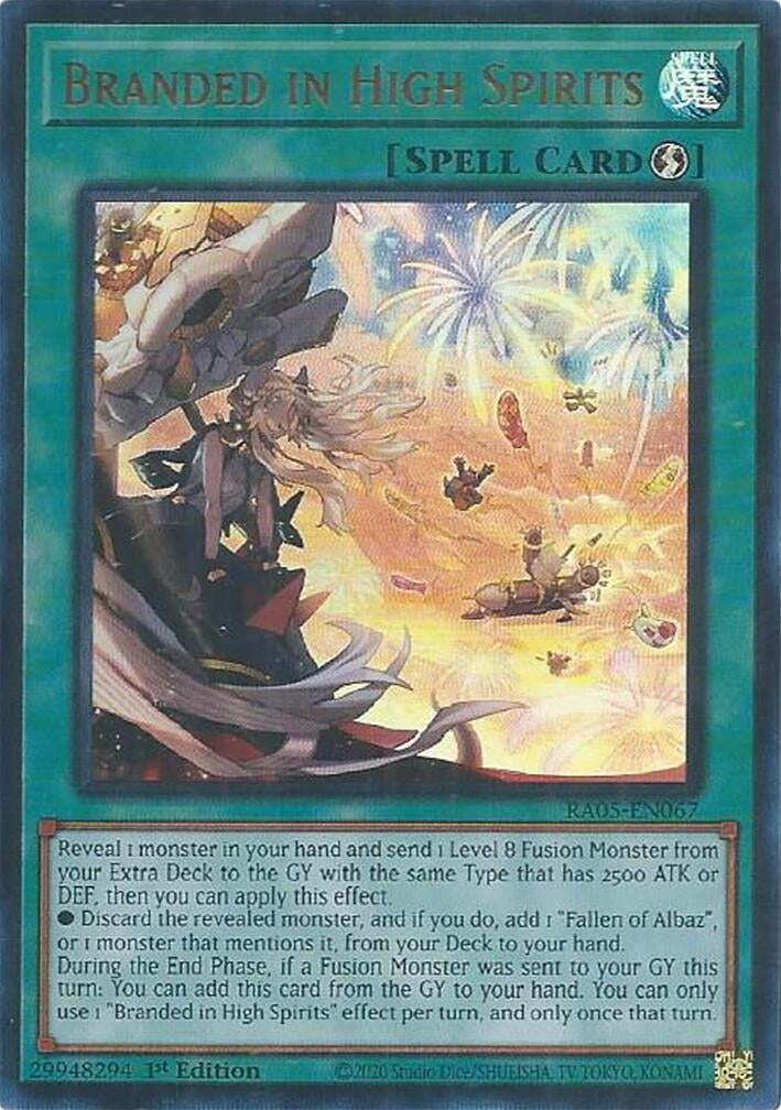 Image for Branded in High Spirits (Ultra Rare) (RA05-EN067) (RA05) - YuGiOh