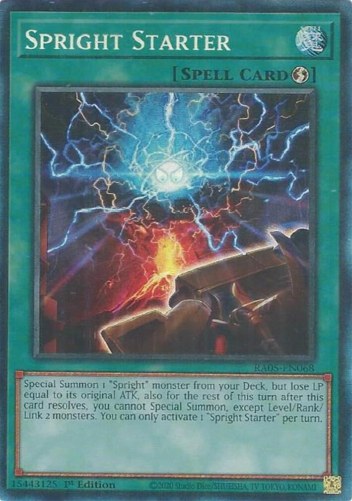 Image for Spright Starter (Collector's Rare) (RA05-EN068) (RA05) - YuGiOh