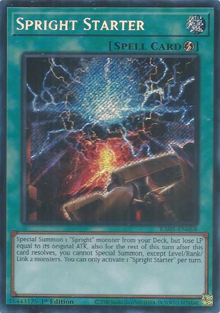 Image for Spright Starter (Secret Rare) (RA05-EN068) (RA05) - YuGiOh