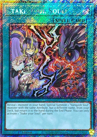 Image for Stake your Soul! (Platinum Secret Rare) (RA05-EN069) (RA05) - YuGiOh