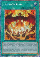 Image for Crimson Gaia (Platinum Secret Rare) (RA05-EN070) (RA05) - YuGiOh