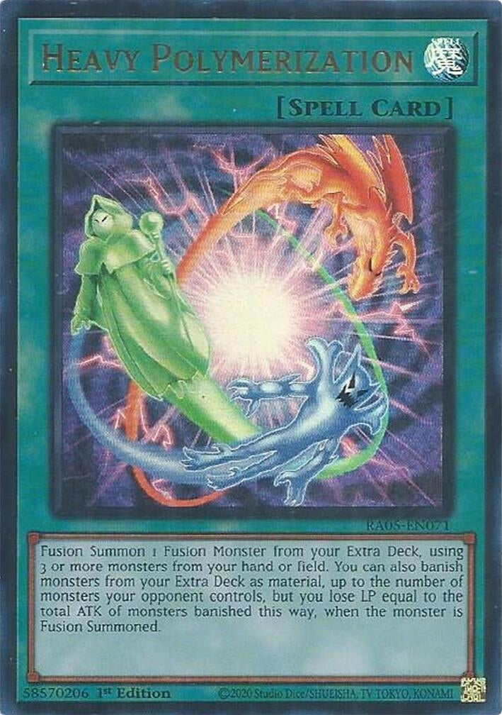 Image for Heavy Polymerization (Ultra Rare) (RA05-EN071) (RA05) - YuGiOh