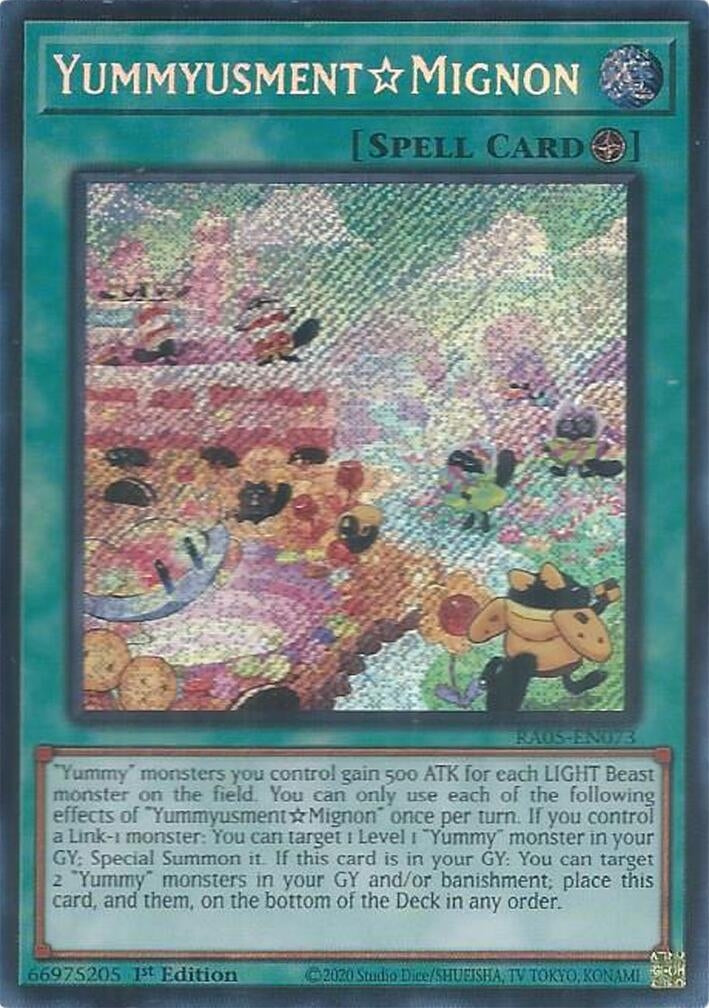 Image for YummyusmentMignon (Secret Rare) (RA05-EN073) (RA05) - YuGiOh