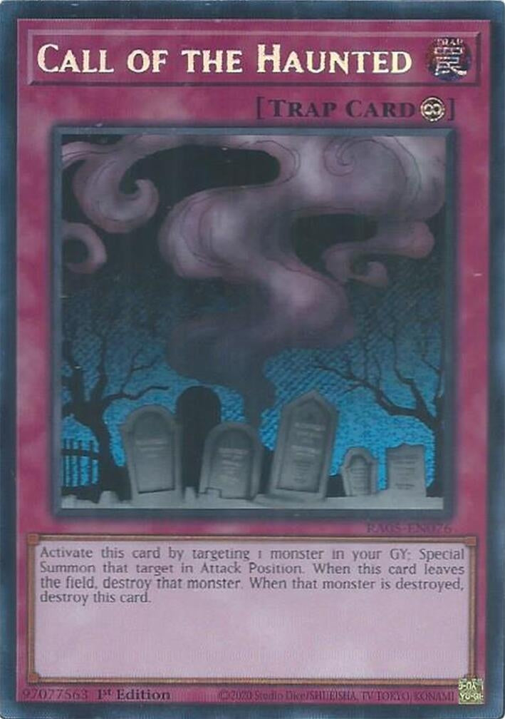 Image for Call of the Haunted (Secret Rare) (RA05-EN076) (RA05) - YuGiOh