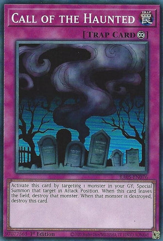 Image for Call of the Haunted (RA05-EN076) (RA05) - YuGiOh