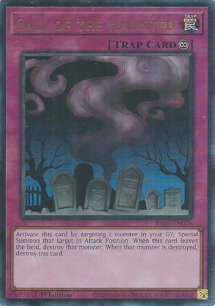 Image for Call of the Haunted (Ultimate Rare) (RA05-EN076) (RA05) - YuGiOh