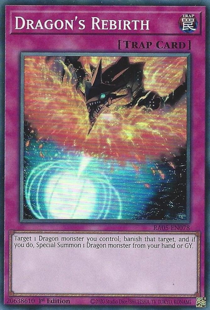 Image for Dragon's Rebirth (RA05-EN078) (RA05) - YuGiOh