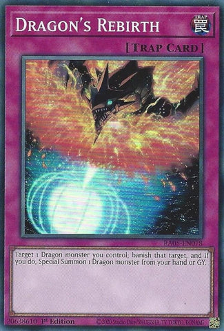 Image for Dragon's Rebirth (RA05-EN078) (RA05) - YuGiOh