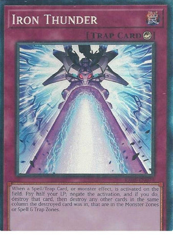 Image for Iron Thunder (Collector's Rare) (RA05-EN079) (RA05) - YuGiOh