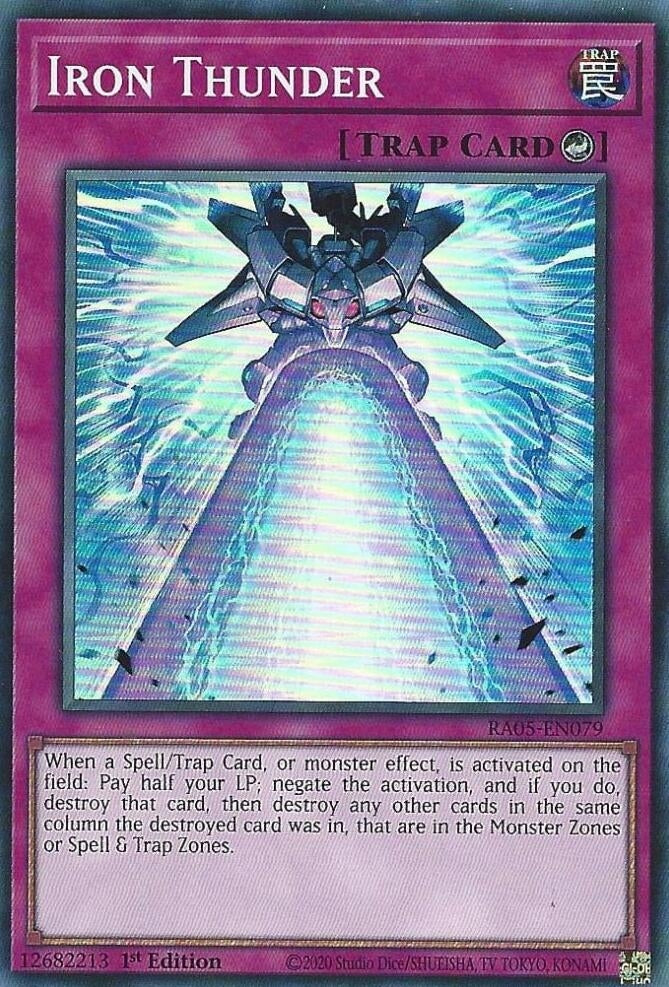 Image for Iron Thunder (RA05-EN079) (RA05) - YuGiOh