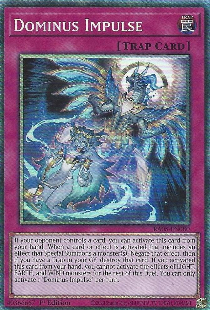Image for Dominus Impulse (Collector's Rare) (RA05-EN080) (RA05) - YuGiOh