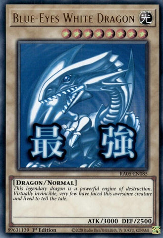 Image for Blue-Eyes White Dragon (RA05-EN085) (RA05) - YuGiOh