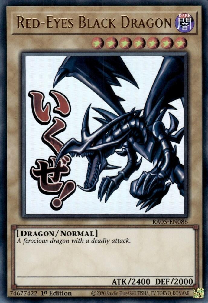 Image for Red-Eyes Black Dragon (RA05-EN086) (RA05) - YuGiOh