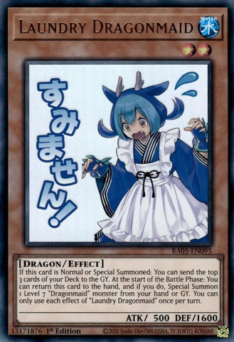 Image for Laundry Dragonmaid (RA05-EN095) (RA05) - YuGiOh