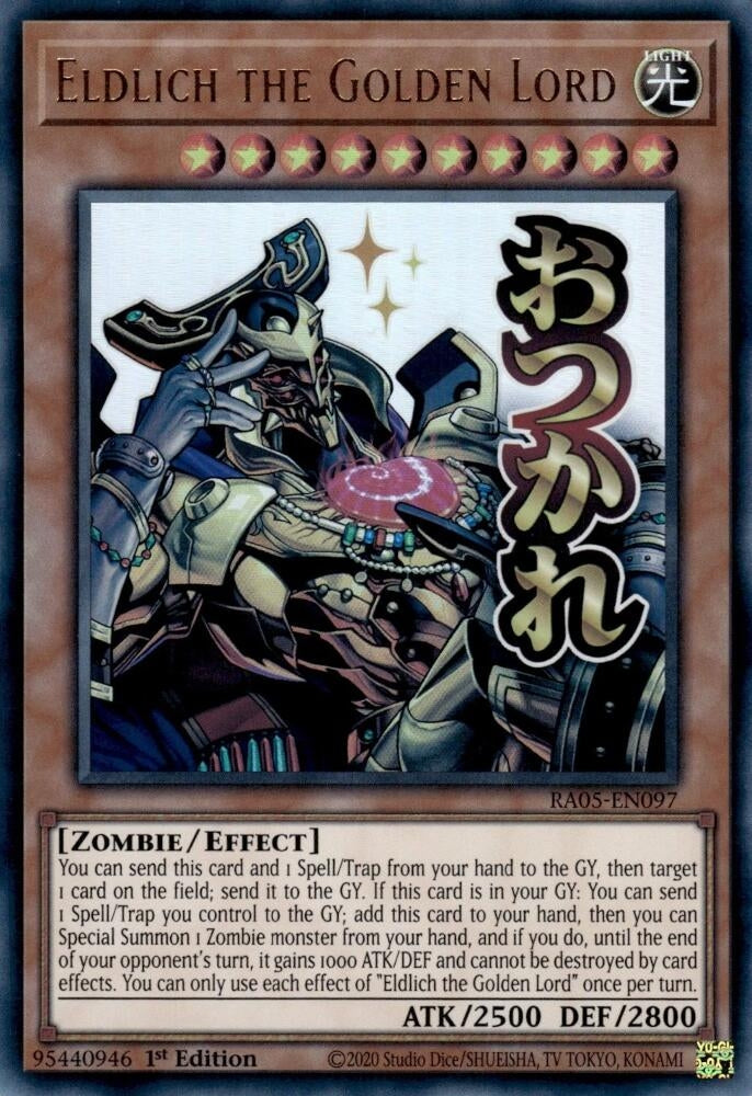 Image for Eldlich the Golden Lord (RA05-EN097) (RA05) - YuGiOh