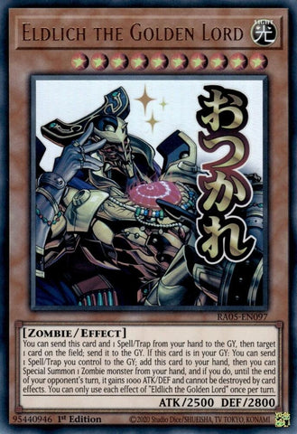 Image for Eldlich the Golden Lord (RA05-EN097) (RA05) - YuGiOh