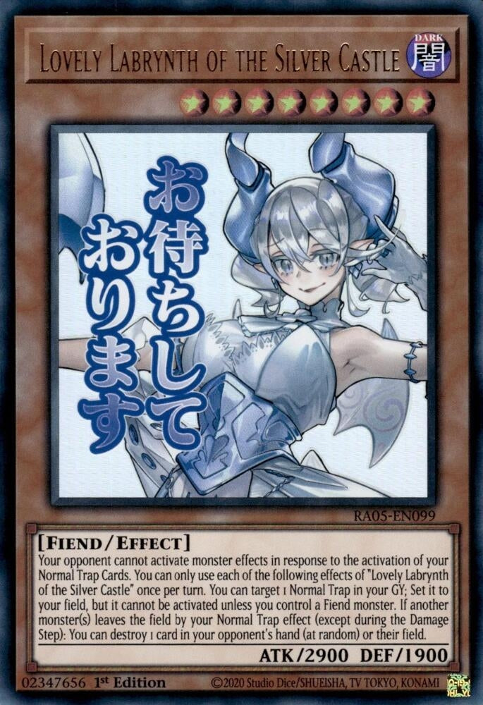 Image for Lovely Labrynth of the Silver Castle (RA05-EN099) (RA05) - YuGiOh