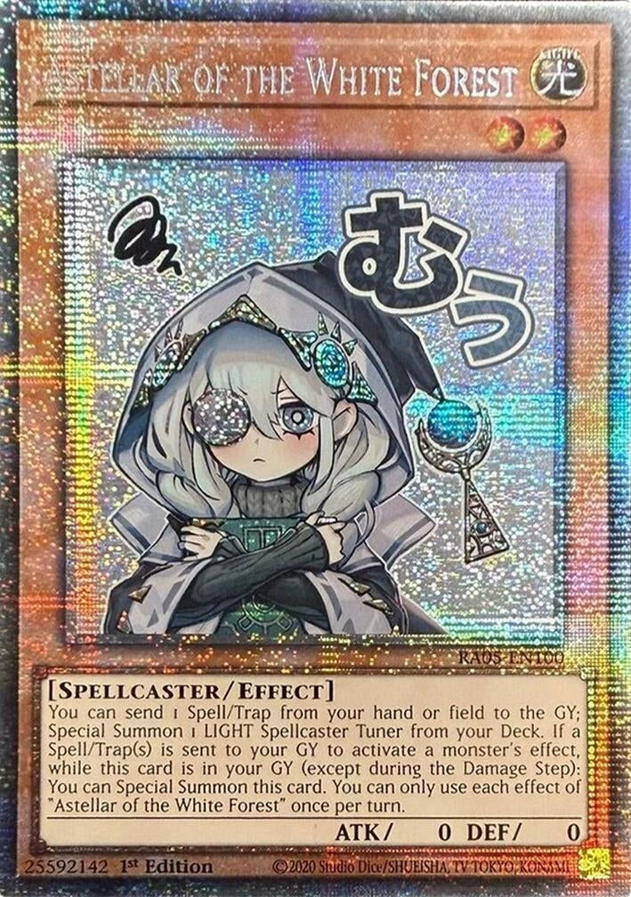 Image for Astellar of the White Forest (Starlight Rare) (RA05-EN100) (RA05) - YuGiOh