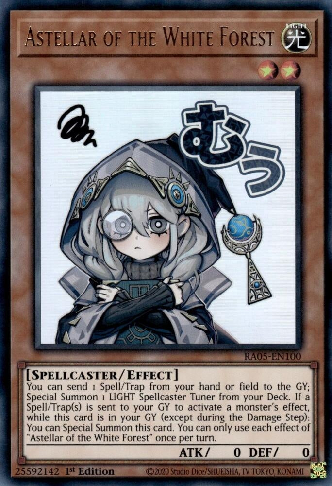 Image for Astellar of the White Forest (RA05-EN100) (RA05) - YuGiOh