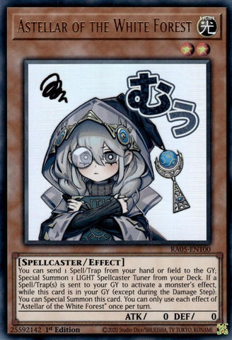 Image for Astellar of the White Forest (RA05-EN100) (RA05) - YuGiOh