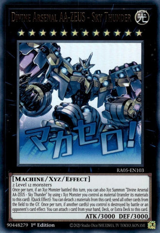 Image for Divine Arsenal AA-ZEUS - Sky Thunder (RA05-EN103) (RA05) - YuGiOh