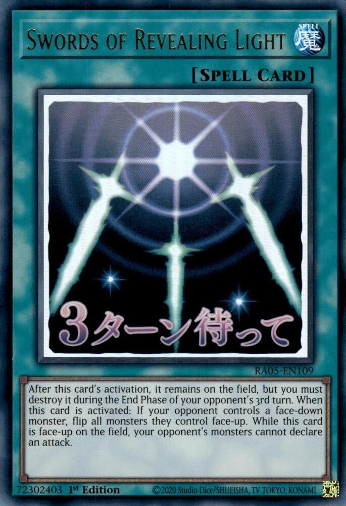Image for Swords of Revealing Light (RA05-EN109) (RA05) - YuGiOh