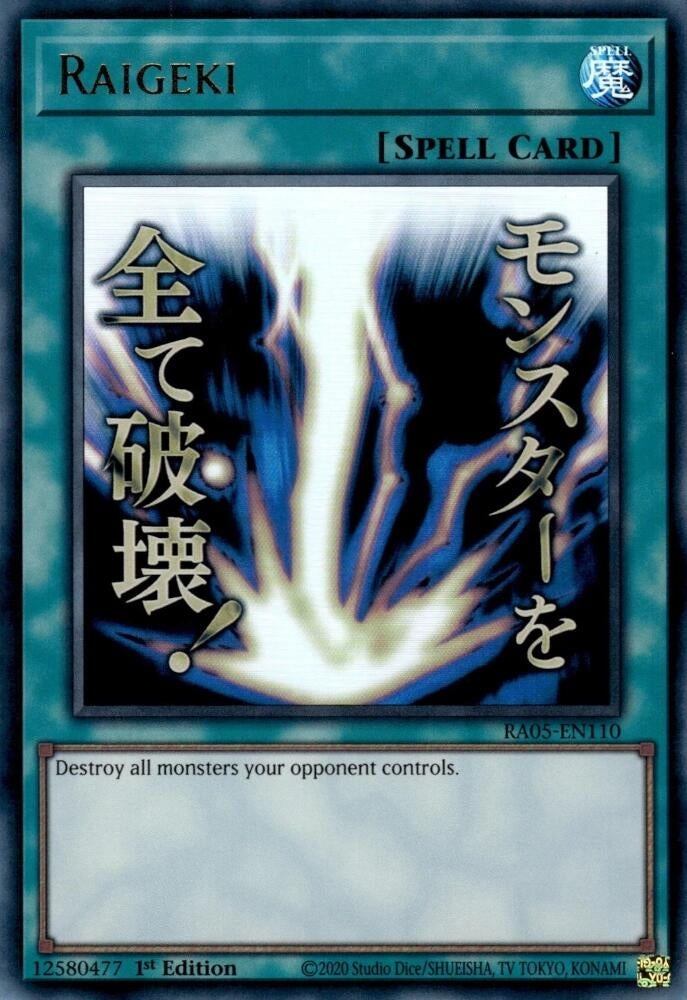 Image for Raigeki (Stamp) (RA05-EN110) (RA05) - YuGiOh